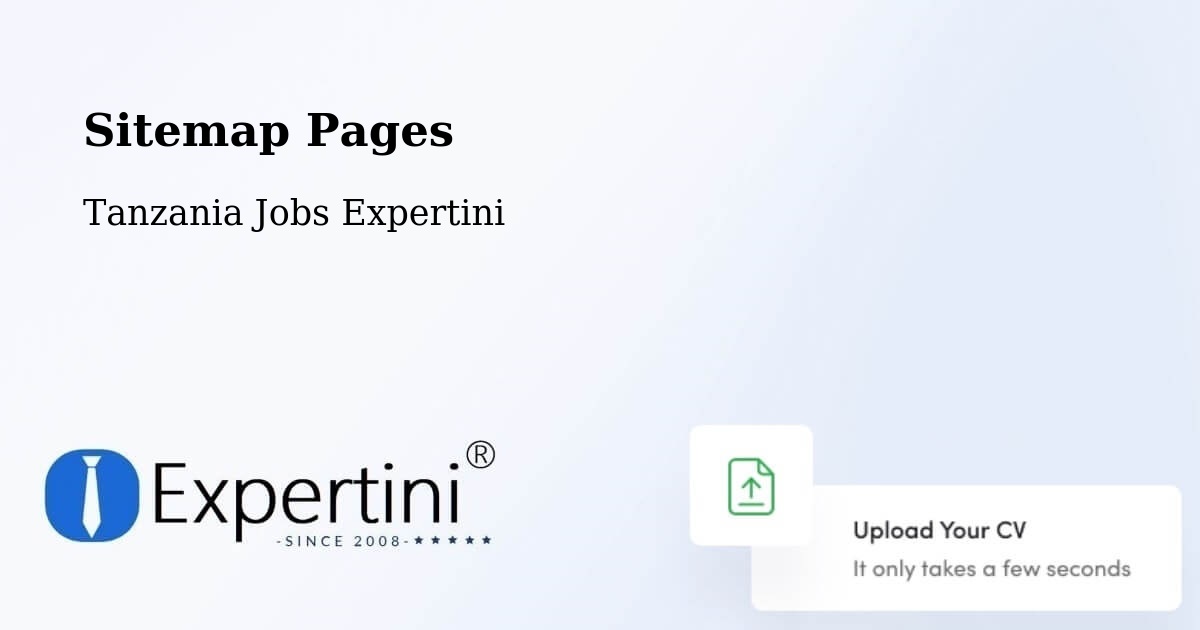 Sitemap Pages - Buseresere - Tanzania Jobs Expertini